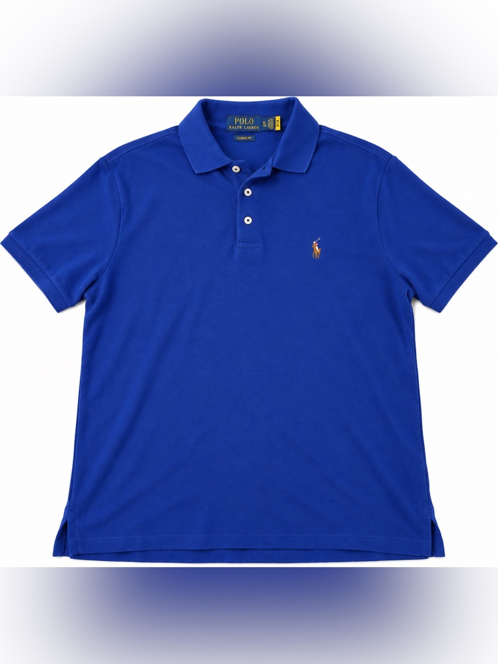 Polo Ralph Lauren Men’s XL Classic Fit Blue Short Sleeve Polo Shirt Pony Logo